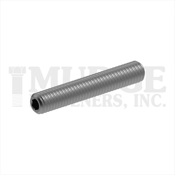 432F50F125SS 1/2-13X1-1/4" SOC SET SCREW FLAT POINT STAINLESS